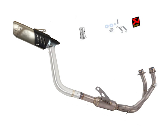 Línea Completa Artesanal Voge 525 DSX (2025-2026) Titanio y Acero Inoxidable