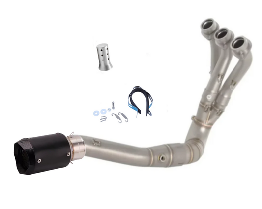 Linha completa de peças artesanais em aço inoxidável para Yamaha MT-09/ R9/ XSR900 (2021-2026).