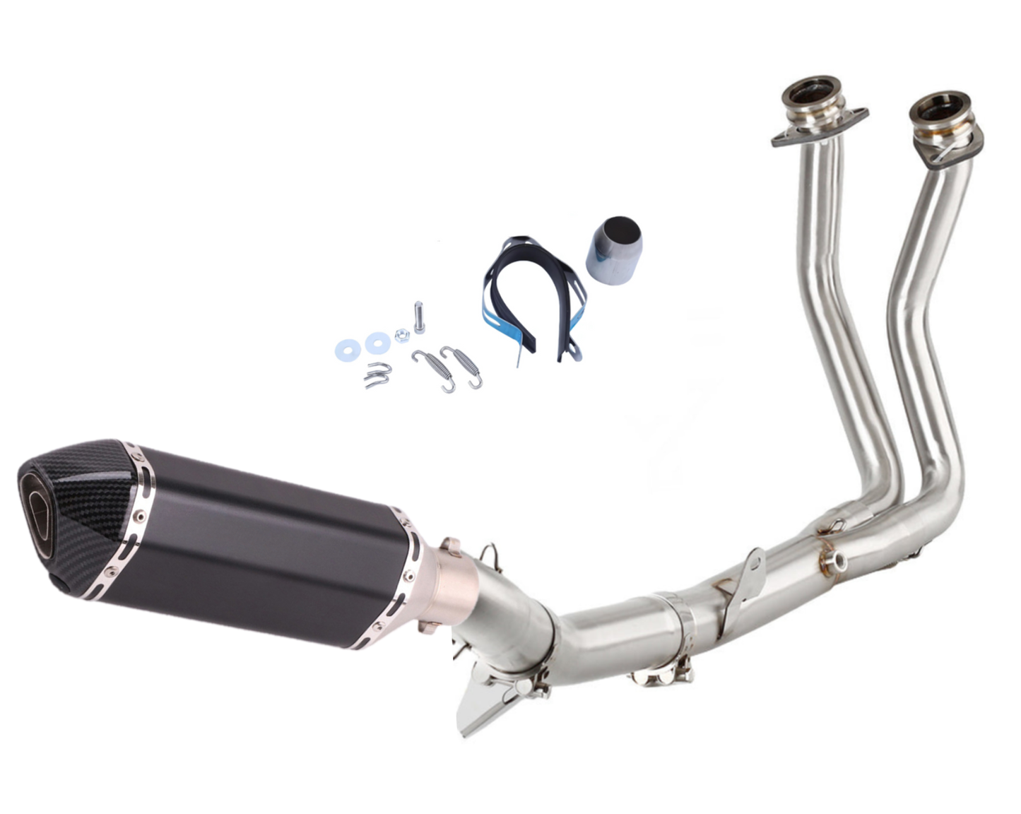 Línea Completa Artesanal Honda CB 750 Hornet/ Transalp XL 750 (2022-2026) Acero Inoxidable
