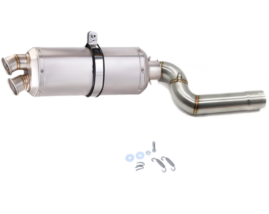 Slip-On Final Section BMW F900R/ F900XR (2020-2026) Stainless Steel