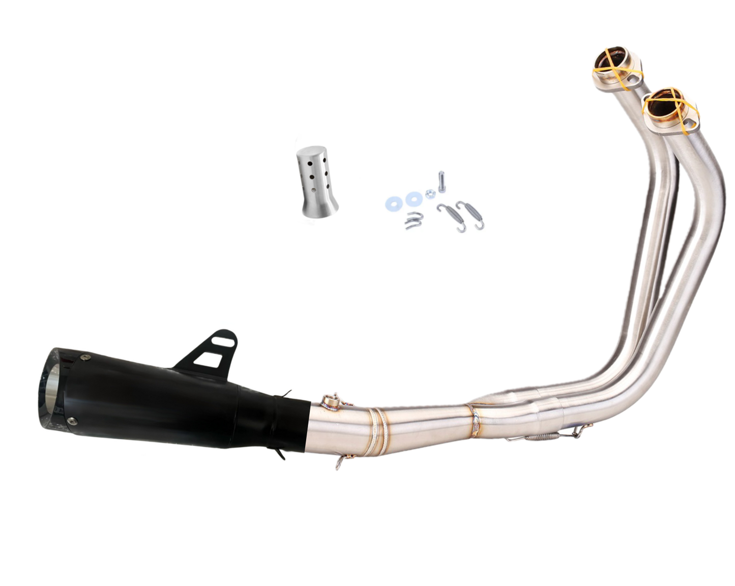Linha completa artesanal Kawasaki Vulcan S 650 (2015-2023) em aço inoxidável