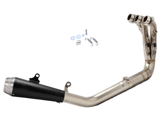 Línea Completa Artesanal Zontes 703RR (2025-2026) Acero Inoxidable