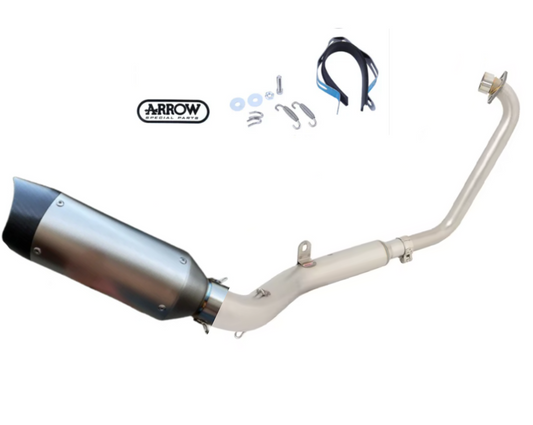 Línea Completa Artesanal Zontes G1/U1/Z2/ZT 125 (2019-2025) Acero Inoxidable