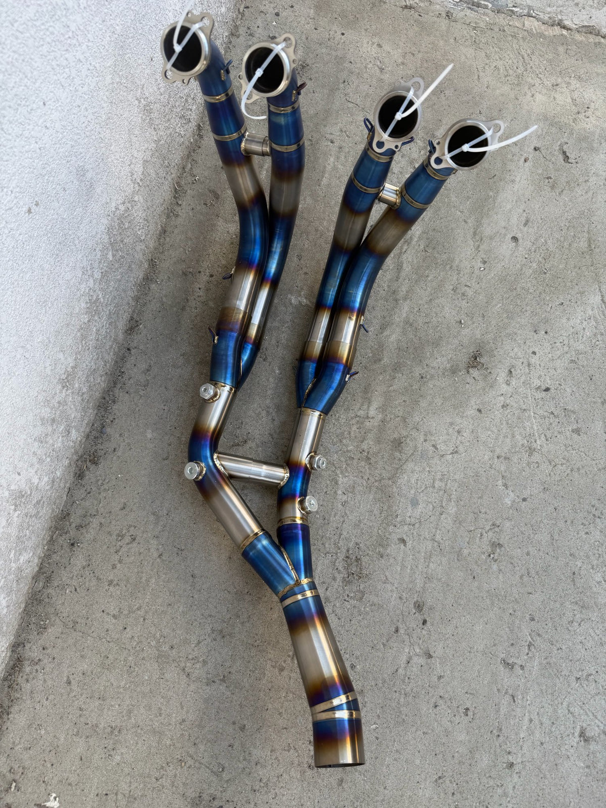 Handmade Headers BMW S1000RR/ S1000R/ S1000XR/ M1000R/ M1000XR (2019-2026) Titanium