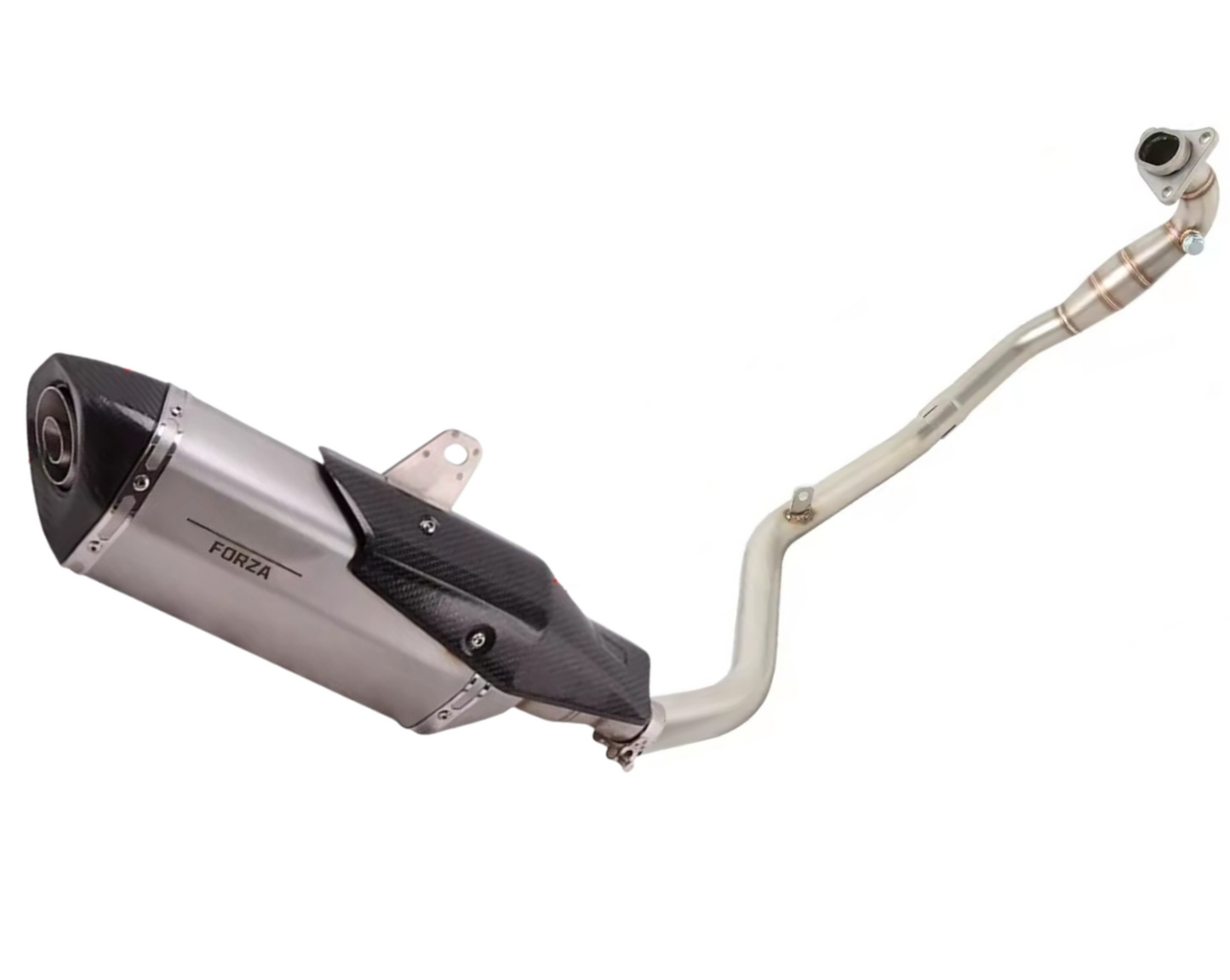 Línea Completa Artesanal Honda Forza 750 (2021-2025) Acero Inoxidable