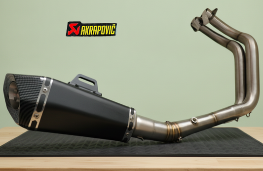 Línea Completa Artesanal Yamaha MT-07/ R7/ Tracer 7/ XSR700 (2014-2026) Acero Inoxidable