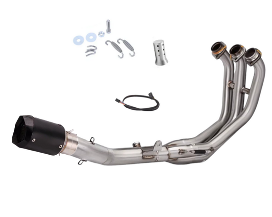 Línea Completa Artesanal Yamaha MT-09/ R9/ Tracer 9/ XSR900 (2021-2026) Acero Inoxidable
