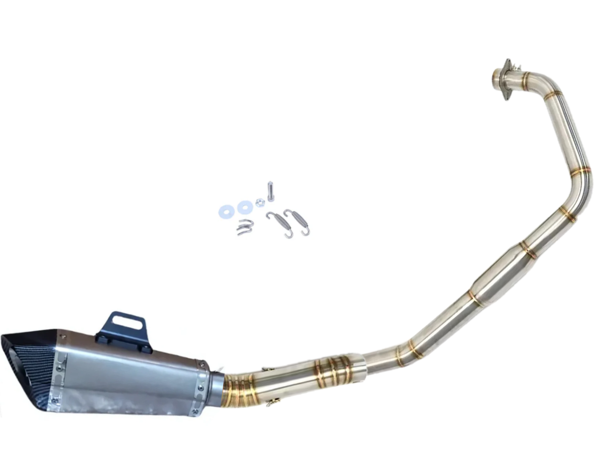 Línea Completa Artesanal Honda CB300R (2018-2026) Acero Inoxidable