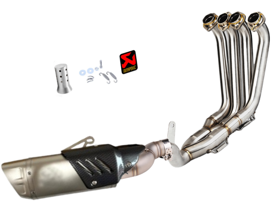 Línea Completa Artesanal Yamaha R6 (2006-2020) Acero Inoxidable
