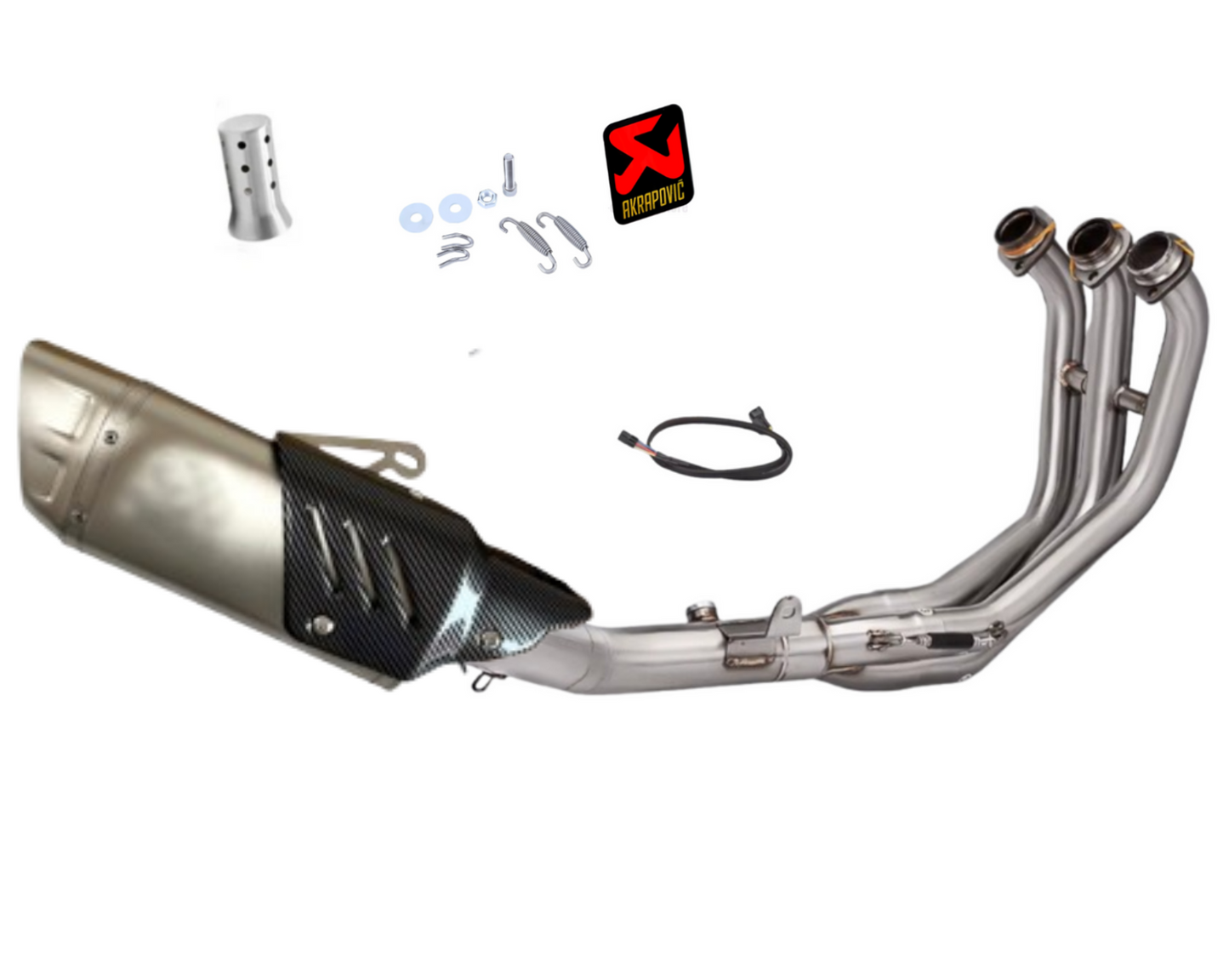 Línea Completa Artesanal Yamaha MT-09/R9/Tracer 9/XSR900 (2021-2025) Acero Inoxidable