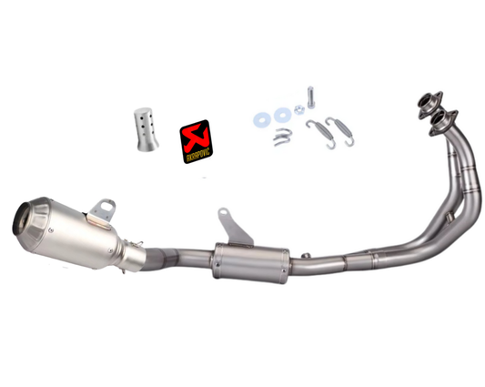 Línea Completa Artesanal Yamaha MT-07/R7/Tracer 7/XSR700 (2014-2025) Acero Inoxidable