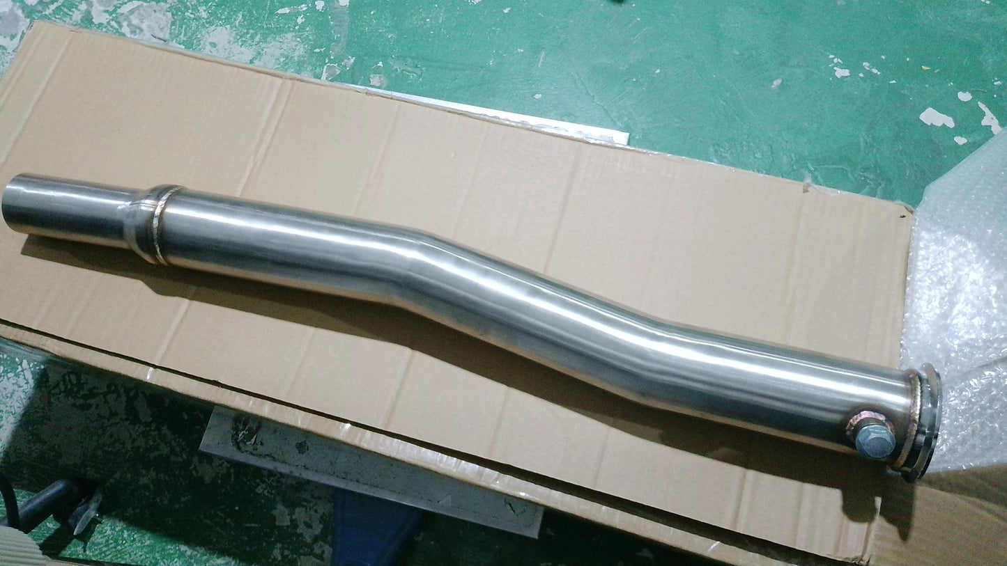 Downpipe Artesanal 3" Audi A3 8P / TT 8J / Golf 5 / 6 GTI TFSI Acero Inoxidable