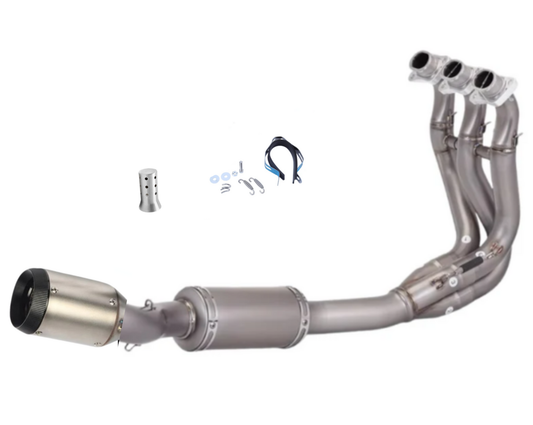 Complete Handmade Exhaust System Triumph Daytona/ Trident 660 (2017-2026) Stainless Steel