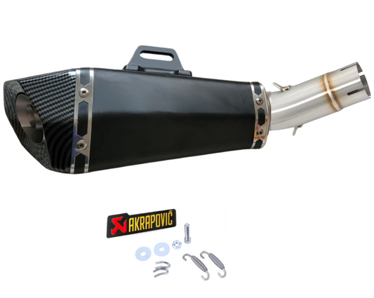 Secção de escape Slip-On para Suzuki GSX-S 1000 (2015-2020) em aço inoxidável