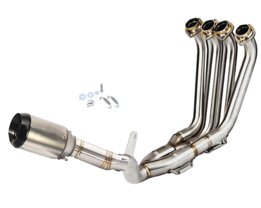 Línea Completa Artesanal Yamaha R6 (2017-2026) Acero Inoxidable