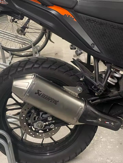 Secção final Slip-On KTM Duke/RC/Adventure 125/390 (2021-2024) Aço inoxidável