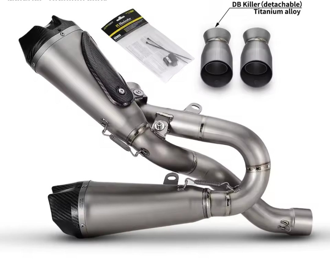 Escape Slip-On Ducati Panigale/ Streetfigther V4 (2018-2024) Titanio