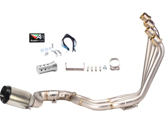 Gama completa de peças artesanais em aço inoxidável para Honda CB650R/ CBR650R (2019-2026).