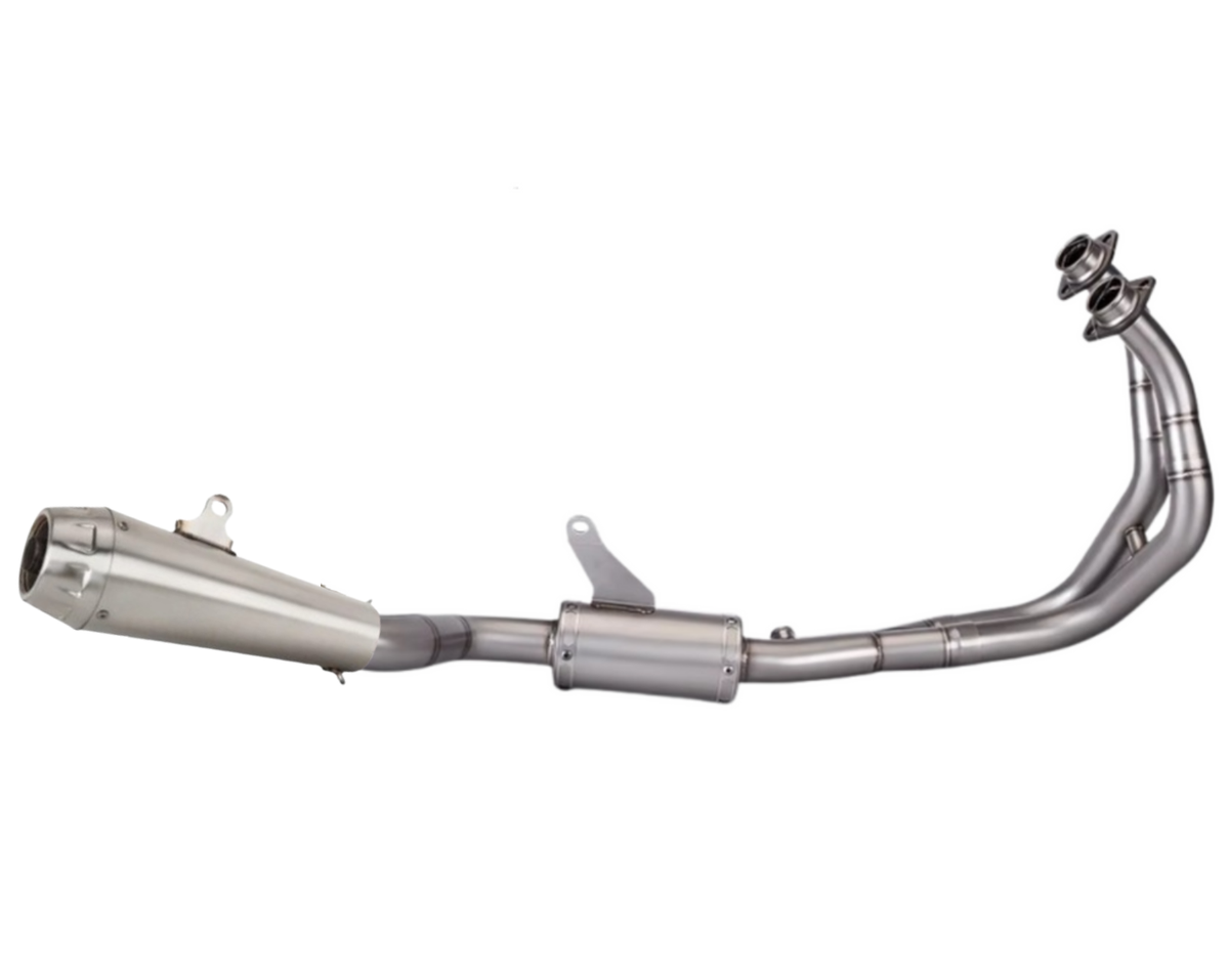 Linha completa de peças artesanais em aço inoxidável para Yamaha MT-07/ R7/ Tracer 7/ XSR700 (2014-2026).