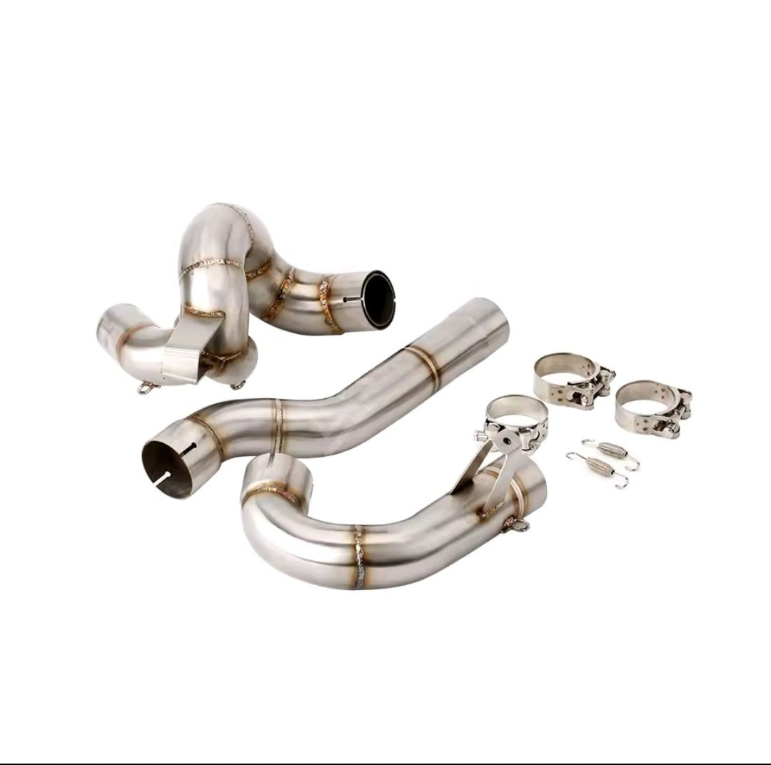 Ducati Multistrada V4-V4S (2021-2025) Handmade Catalytic Converter Stainless Steel