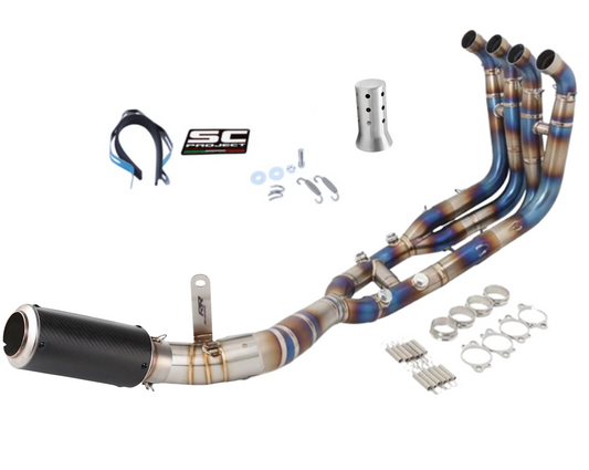 Linha completa de modelos artesanais BMW S1000R-M1000R Titanium (2019-2025)