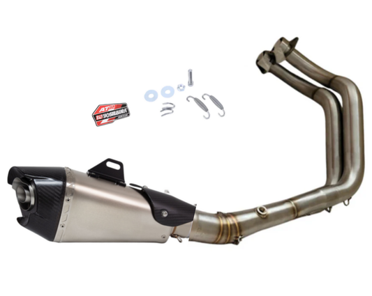 Línea Completa Artesanal Yamaha MT-07/ R7/ Tracer 7/ XSR700 (2014-2026) Acero Inoxidable