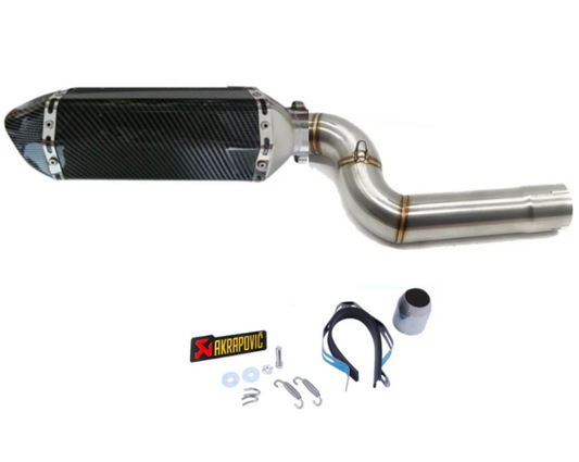 Slip-On Final Section BMW F900R/ F900XR (2020-2026) Stainless Steel