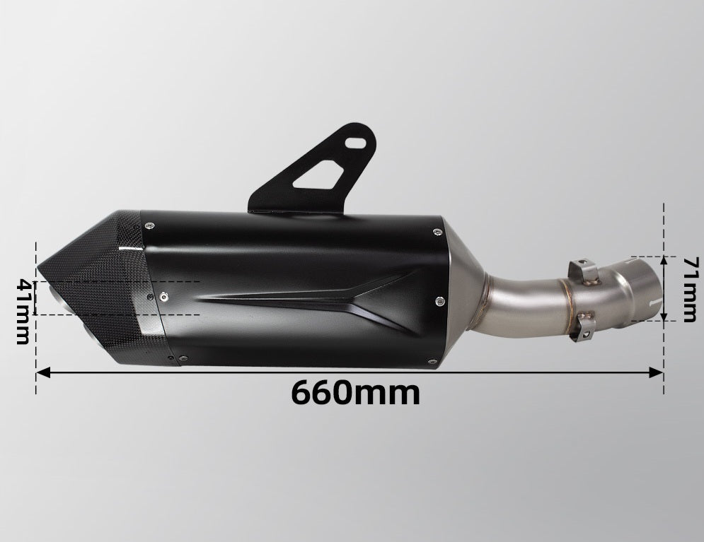 Tramo Final Slip-On BMW R 1200/1250 GS (2013-2023) Acero Inoxidable