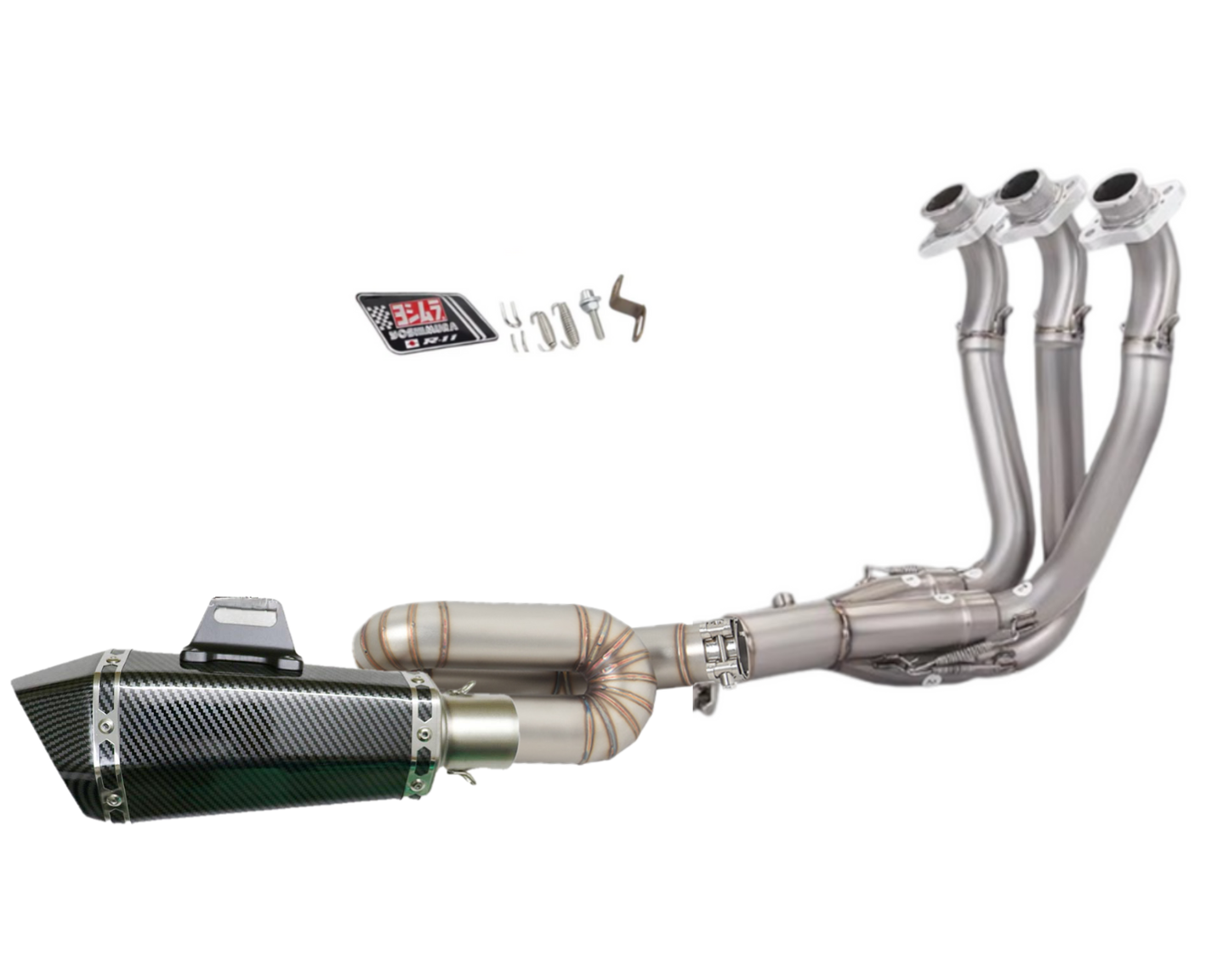 Linha Completa Artesanal Triumph Street Triple 765 (2022-2026) Aço Inoxidável