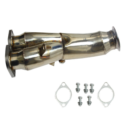 Handmade Downpipe BMW 135i / 335i N55 E82 / E88 / E90 / E93 Stainless Steel