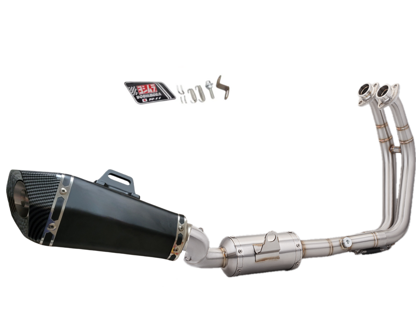 Línea Completa Artesanal Suzuki GSX-8S/ R (2022-2026) Acero Inoxidable