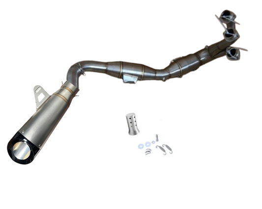 Línea Completa Artesanal Yamaha MT-09/ R9/ Tracer 9/ XSR900 (2021-2026) Acero Inoxidable