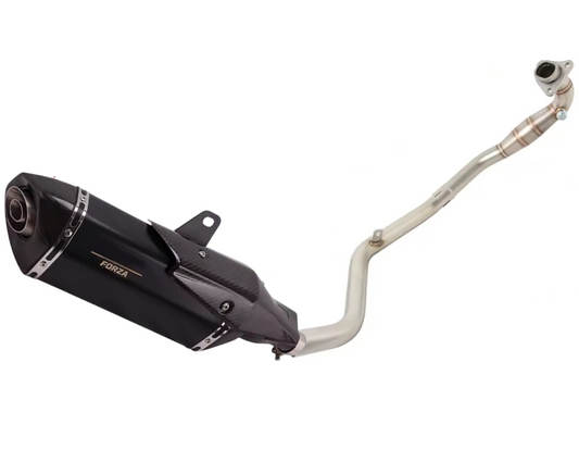 Línea Completa Artesanal Honda Forza 750 (2021-2025) Acero Inoxidable