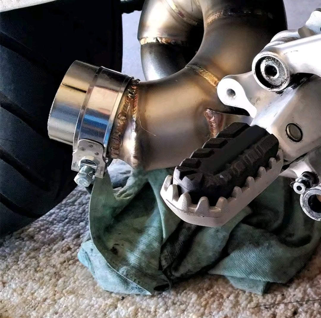 Ducati Multistrada V4-V4S (2021-2025) Handmade Catalytic Converter Stainless Steel