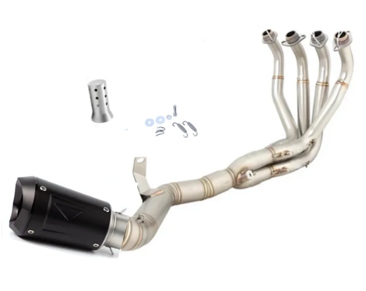 Linha completa de peças artesanais em aço inoxidável para Kawasaki Z900E A2 (2017-2026).
