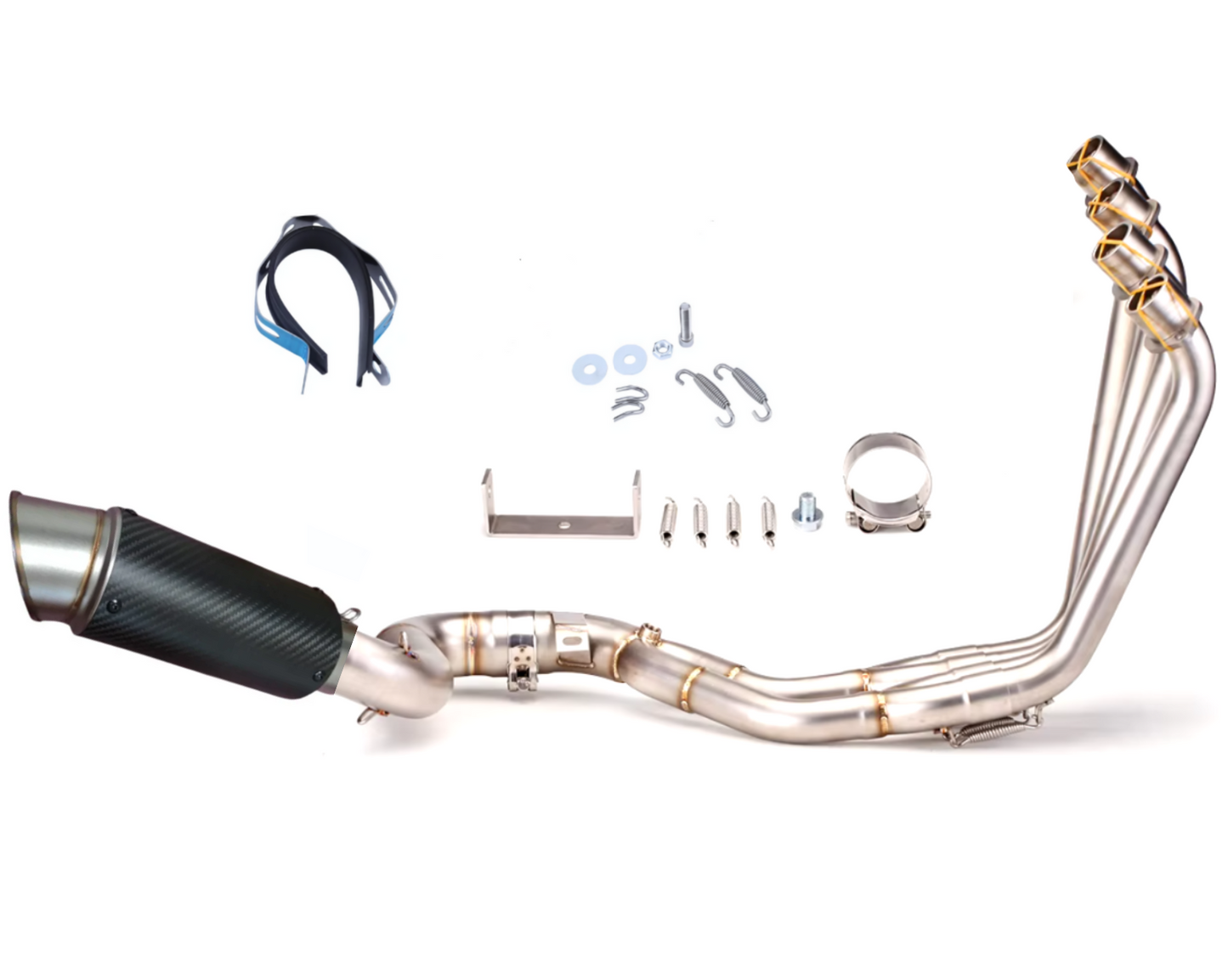 Línea Completa Artesanal Honda CB650R/ CBR650R (2019-2026) Acero Inoxidable