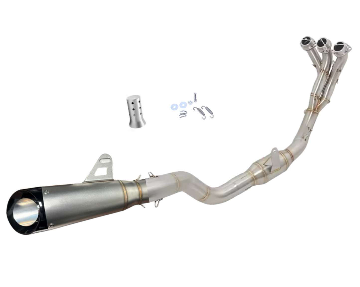 Complete Handcrafted Line for Yamaha Tracer 9 (2021-2026) Stainless Steel Compatible with Stand