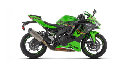 Escape ARROW Indy Race homologado em titânio para KAWASAKI ZX-4R/RR 24-25