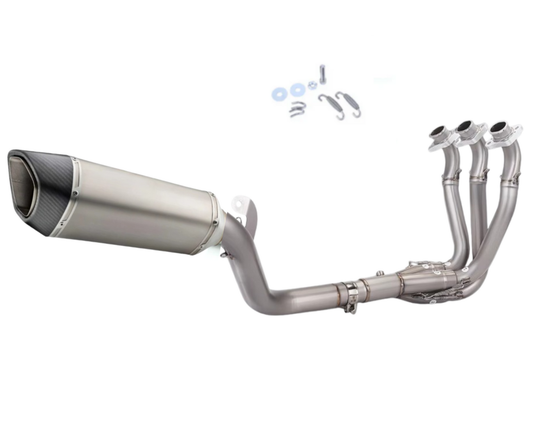Línea Completa Artesanal Triumph Street Triple 765 (2023-2025) Acero Inoxidable