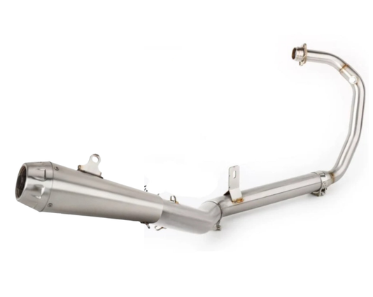 Línea Completa Artesanal Aprilia RS/ Tuono 125(2012-2026) Acero Inoxidable
