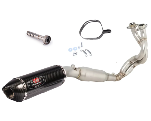Línea Completa Artesanal Kawasaki Ninja 650/ Z650/ Versys 650 (2023-2026) Acero Inoxidable