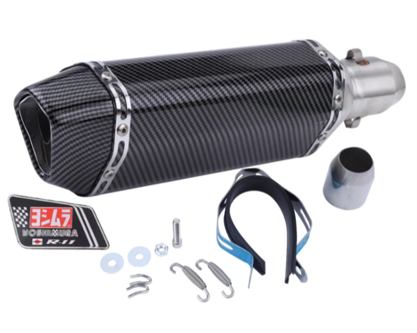 Silenciador Universal Moto 51mm