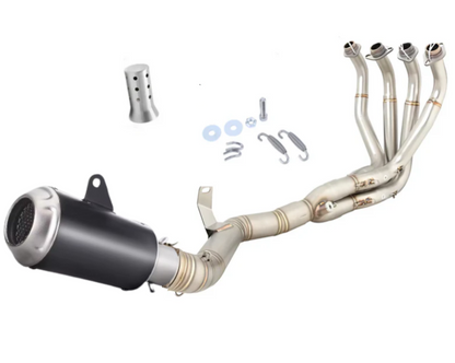 Linha Completa Artesanal Kawasaki Z900E A2 (2017-2025) Aço Inox