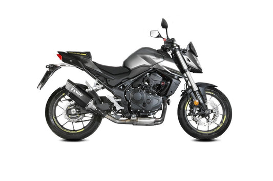 Escape homologado Mivv SR-1 en Acero negro para HONDA CB 750 HORNET 23-25