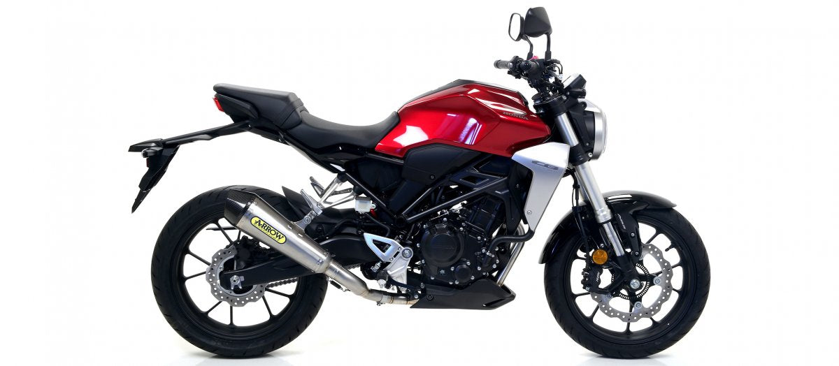 Escape ARROW X-Kone homologado en nicromo para HONDA CB 300 R NEO SPORTS CAFÉ 18-20