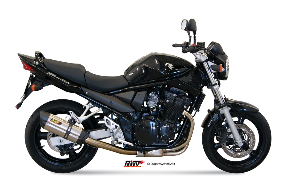 Escape homologado Mivv Suono en Acero inox. para Suzuki GSF 650 Bandit 05-06