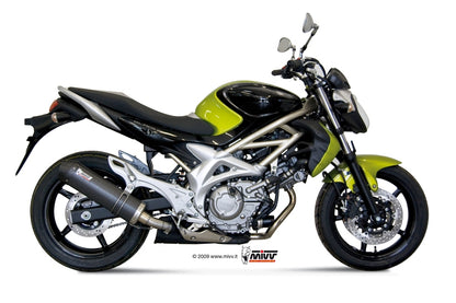 Escape homologado Mivv OVAL en Carbono para Suzuki Gladius 09-15