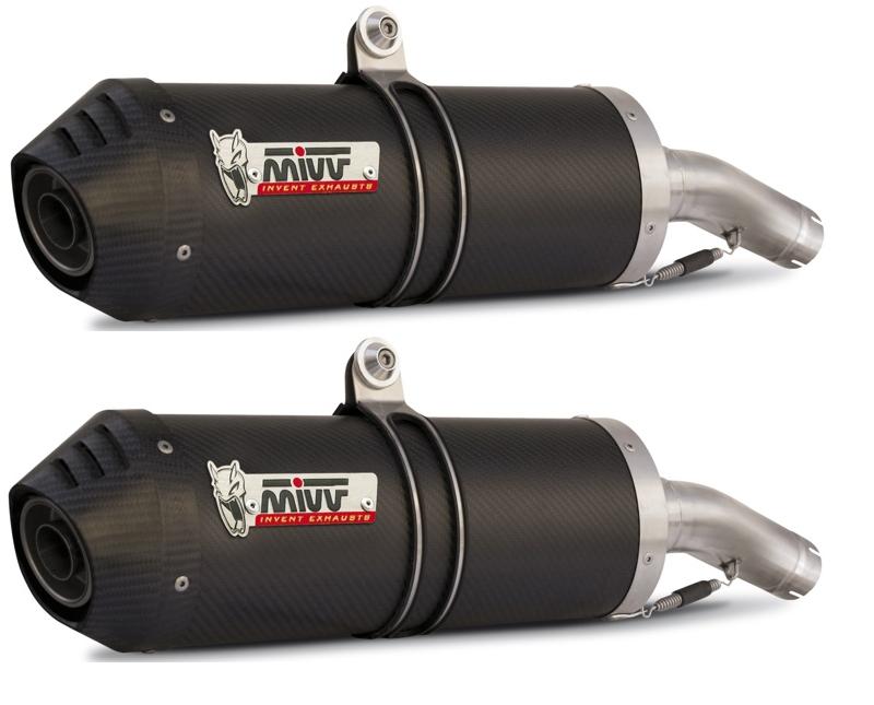Escape homologado Mivv OVAL en Carbono para Suzuki GSX 1300 R Hayabusa 08-17