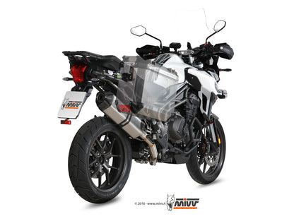 Escape homologado Mivv Speed Edge en Acero inox. para Triumph Tiger 1200 16-20