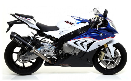 ARROW Race-Tech exhaust, approved in black aluminum, for BMW S / M 1000 RR 15-16 
